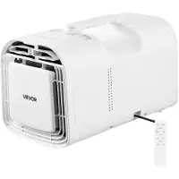 Vevor Bærbart Camping Klimaanlæg, 3000 BTU Telt AC-enhed, 530W Kun Køling, Touch- og Fjernbetjening, 24H Timer, 200 m³/t Luftstrøm, Flere Funktioner Til Telte, Autocampere, Camping, Udendørs Brug, Hje