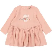 Konges Sløjd Kjole - Coco Miao - Evening Sand - - 2 år (92) - Kjole