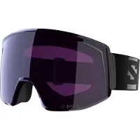 Salomon - Skibriller - Skarn Prime Sigma Black til UnisexSilikone - Sort