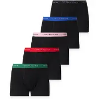 Tommy Hilfiger Underwear Boksershorts mørkegrøn / lyserød / rød / sort