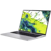 Acer Swift Lite 16 SFL16-31P - Intel N-series - N355 / op til 3.9 GHz - Win 11 Home - Intel Graphics - 8 GB RAM - 256 GB SSD - 16 IPS 1920 x 1200 - Wi-Fi 6 - lys sølv - kbd: Nordisk