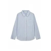 Springfield Bluse lyseblå / hvid