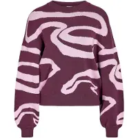 Noisy May Strikket Mønstret Pullover