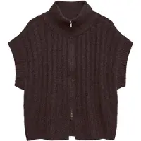 Vero Moda Strikvest 'BANG' brun