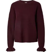 Pieces Pcsally Frill-manchet Strikket Top