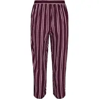 Zizzi Pyjamasbukser lyserød / vinrød