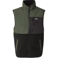 Iriedaily Vest 'Auf Deck' taupe / oliven / sort