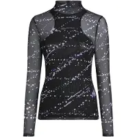 Karl lagerfeld JEANS Shirts lilla / pitaya / sort / offwhite