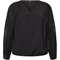 Zizzi Bluse 'Erika' sort