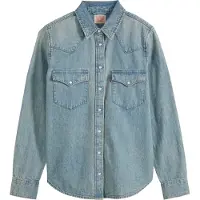 Levi's Bluse 'THE ULTIMATE WESTERN' blue denim