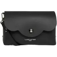Lancaster Skuldertaske 'Lancaster Rabat Flore Noir/Rouge' sort