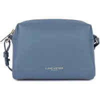 LANCASTER PARIS Håndtaske 'Lancaster Sac trotteur Zippé Donna Cube Bleu Jeans' blå