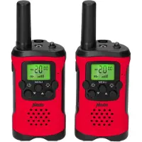 Alecto FR115RD, Professionel mobilradio (PMR), 8 kanaler, 446 MHz, 7000 m, AAA, 49 mm