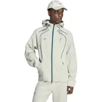 Adidas Sweatjakke 'Lfc Teamgeist 26' lysegrå / petroleum