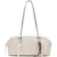 Pull&Bear Skuldertaske ecru