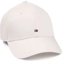 Tommy Hilfiger Logo Kasket Ecru Off-white Hvid