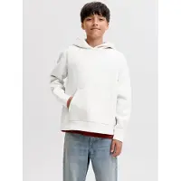 Jack & Jones Junior Pullover 'JJEBarron' hvid-meleret