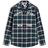 Tommy Hilfiger Skjorte navy / grøn / lyserød / hvid
