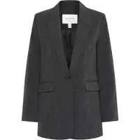 B.young Blazer sort-meleret