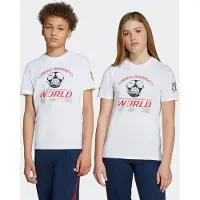 Adidas Originals Junior Drenge grafisk t shirt Hvid