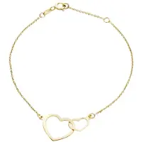 Diamant L'Eternel Armbånd 'Armband aus 375 Gelbgold' guld