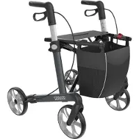 Rehasense Server rollator - Antracitgrå - Udendørs rollator - Indendørs rollatorer - Udendørs rollator + Indendørs rollator