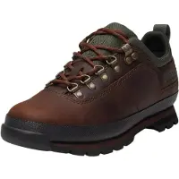 Timberland Timberlandtil mænd. TB0A443ZW011 Euro Hiker støvler med lav skaft i mørkebrun (43), Læder, Fast, Blonder, Casual, Udendørs
