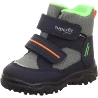 Superfit Vinterstøvler - Gore-Tex - Husky1 - Blå/Grøn - - 27 - Vinterstøvle