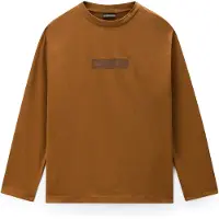 Napapijri Shirts cognac / mudderfarvet