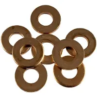 JBM 16.0x7.5x2.0 Mm Kobber Spændeskive 50 Enheder