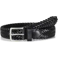 Howard London Bælte 'Braided Leather Belt Adwin Black' sort