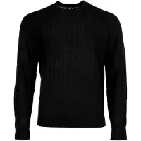 Armani Exchange A|X Armani Exchangetil mænd. XM000878AF11982UC001 Logo-trøje sort (XL), Casual, Bomuld