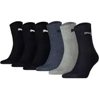 Puma Sportssokker navy / mørkegrå / sort / hvid