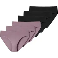 Schiesser Slip lilla / sort