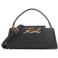 Karl Lagerfeld Håndtaske 'K/Signature' sort