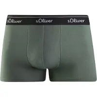 s.Oliver Boksershorts mørkegrå / oliven / sort / hvid