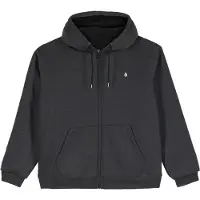 Volcom Single Stone Lined Sweatshirt Med Lynlås