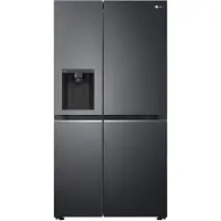 LG GSLV71MCTE, Fritstående, Amerikansk dør, Sort, LED, Indvendig, 635 L