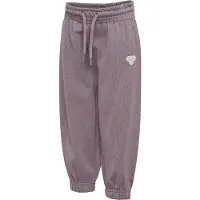 Hummel Bukser - HmlMini - Loose - Gray Ridge m. Glitter - - 74 - Bukser - Bomuld