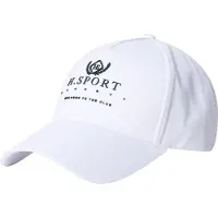 Hackett London Hackett Londontil mænd. HM0400105 Hs Signature kasket hvid (OSFA), Casual, Bomuld