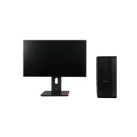 Lenovo ThinkCentre M90t G6 U7 16 512 + ThinkVision T27QD-40 27" QHD Docking Intel Core Ultra 7 265 vPro-processor E-cores op til 4,60 GHz P-cores op til 5,20 GHz, Windows 11 Pro 64, 512 GB SSD TLC