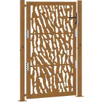 Super Merchant Havelåge 105x155 cm Rustfrit stål Sporemønster