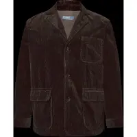 Ralph Lauren Polo Ralph Laurentil mænd. 710B26081003 Brun fløjlsjakke Finley (XL), Casual, Bomuld, Jernbanefløjl, Klassisk