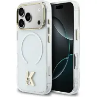 Karl Lagerfeld IML K Head Logo MagSafe-etui til iPhone 17 Pro - Klar