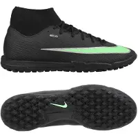 Nike Mercurial Superfly 11 Academy TF Shadow - Sort/Grøn - Turf (TF), størrelse 43