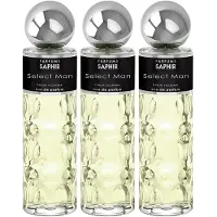 Saphir Select 200ml Eau De Parfum 3 Enheder