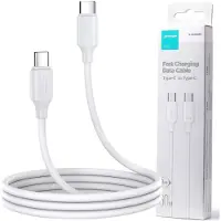 JOYROOM S-CC060A9 USB-C-kabel - 60W, 1m - hvid