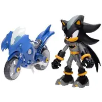 Sonic Legetøjsfigur - DC x The Hedgehog - 20 cm - Batcycle - - OneSize - Legetøjsfigur