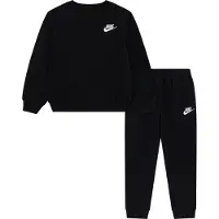 Nike Sweatsæt - Black/White - - 7 år (122) - Sweatsæt