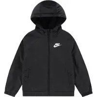 Nike Dynejakke - Sort m. Hvid - - 4 år (104) - Dunjakke